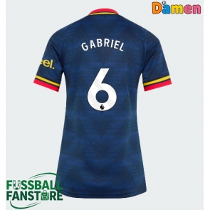 Arsenal Gabriel Magalhaes #6 Replik Auswärtstrikot Damen 2026-27 Kurzarm